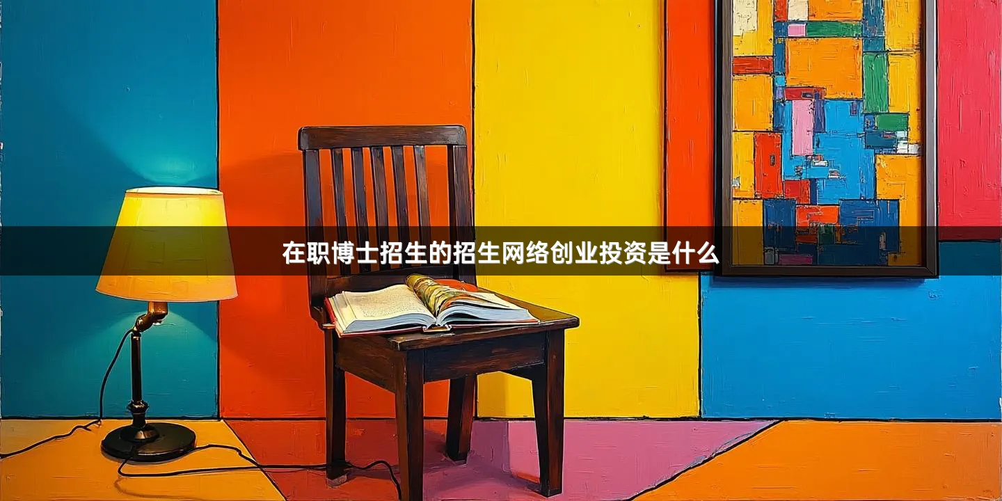 在职博士招生的招生网络创业投资是什么