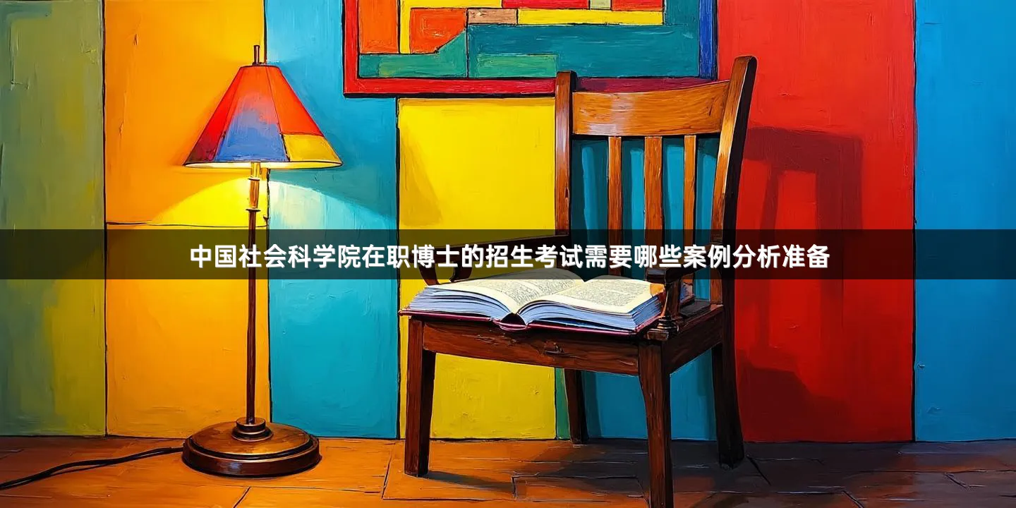 中国社会科学院在职博士的招生考试需要哪些案例分析准备
