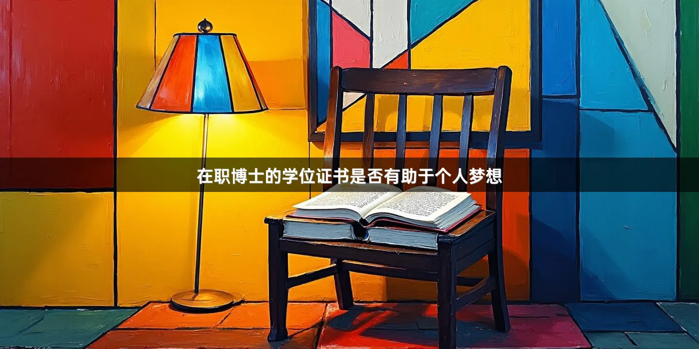 在职博士的学位证书是否有助于个人梦想