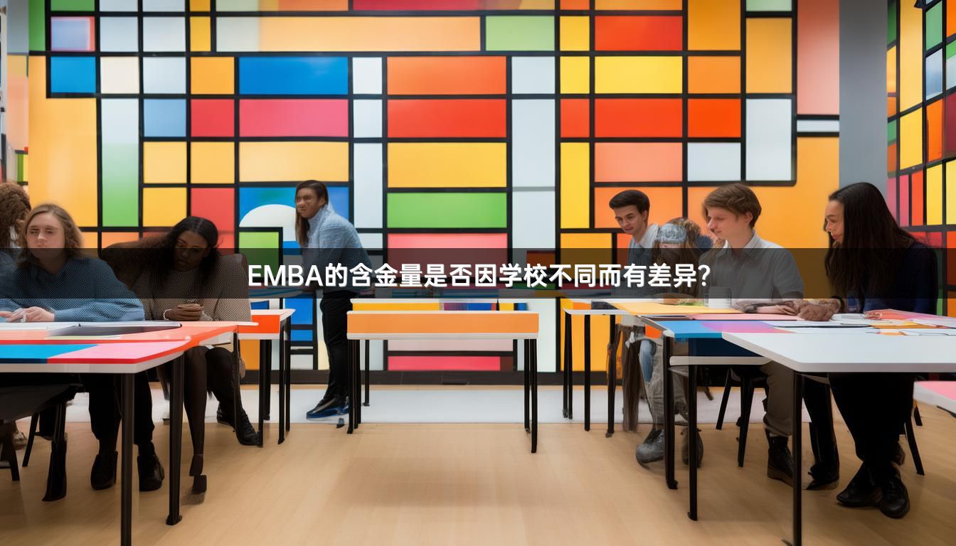 EMBA的含金量是否因学校不同而有差异？