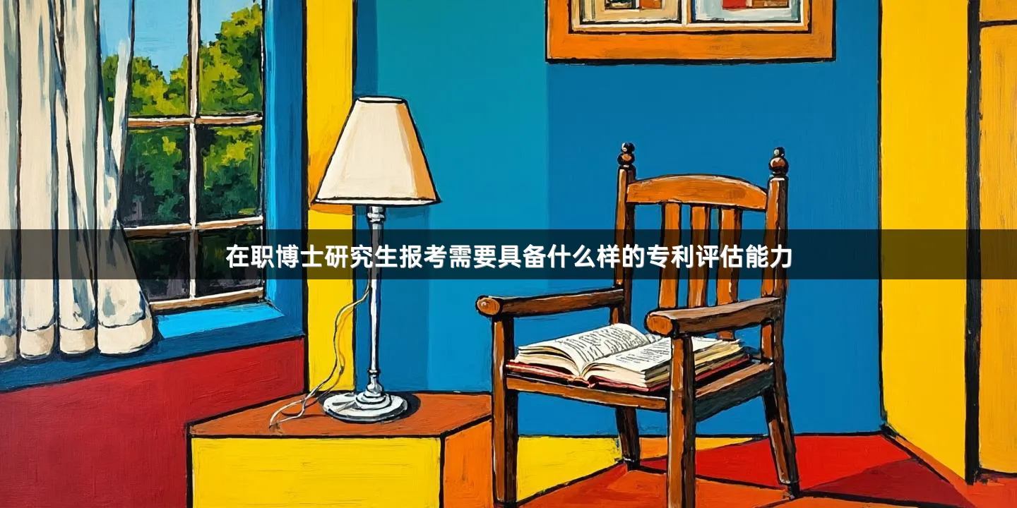 在职博士研究生报考需要具备什么样的专利评估能力