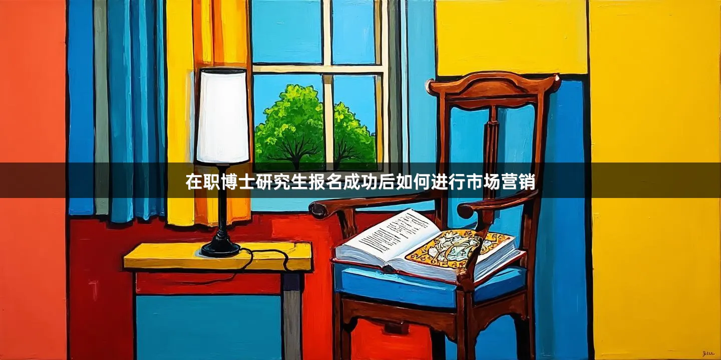 在职博士研究生报名成功后如何进行市场营销