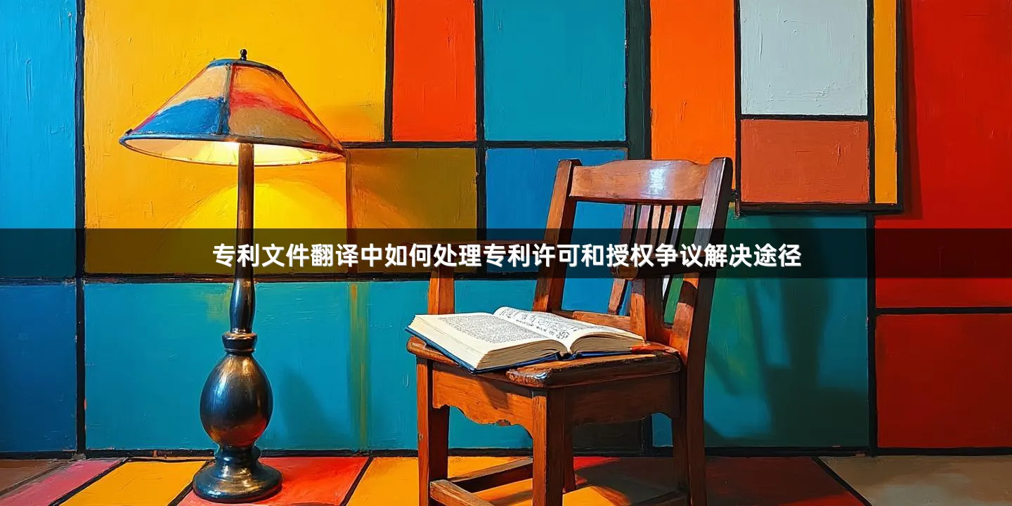 專利文件翻譯中如何處理專利許可和授權(quán)爭(zhēng)議解決途徑