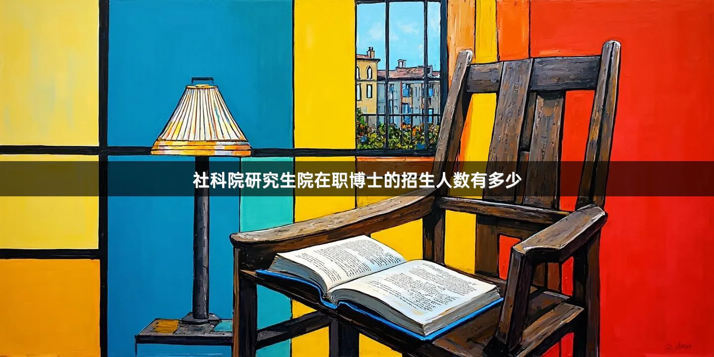 社科院研究生院在职博士的招生人数有多少