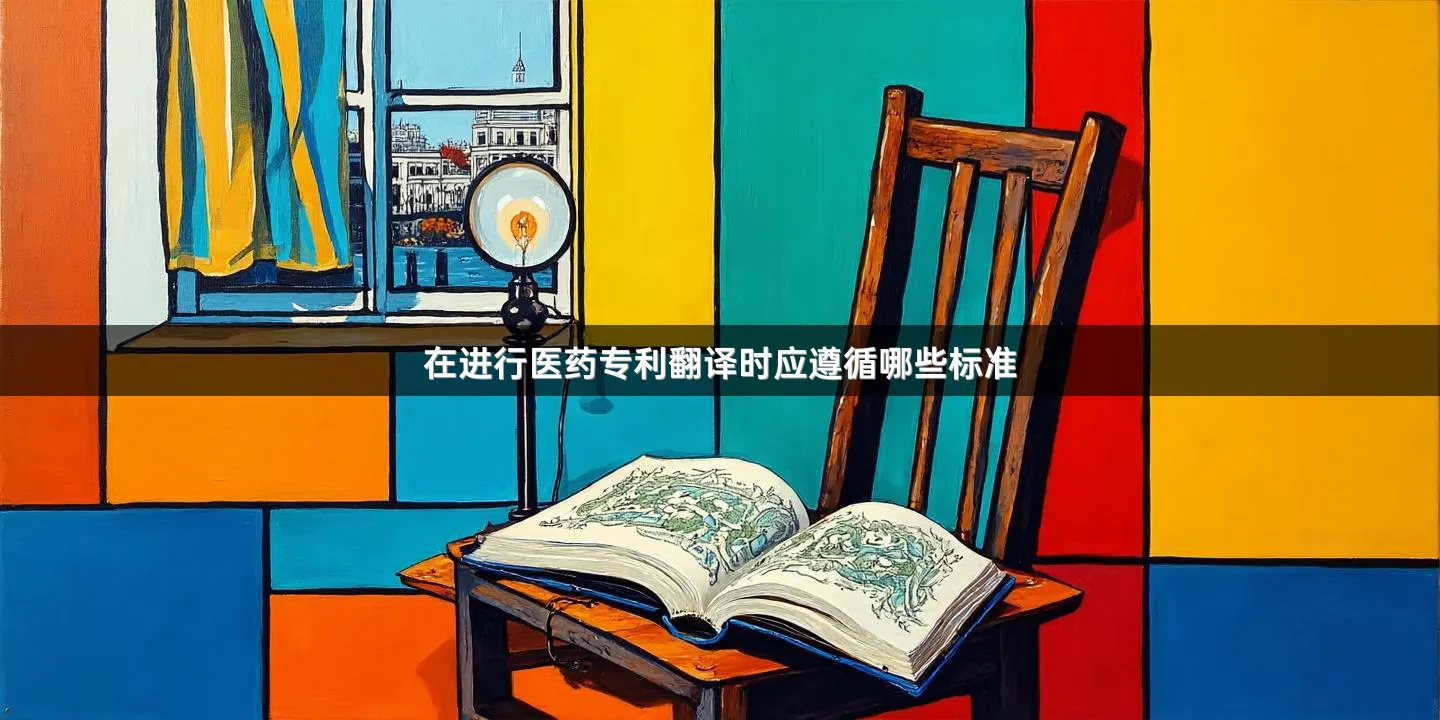 在进行医药专利翻译时应遵循哪些标准