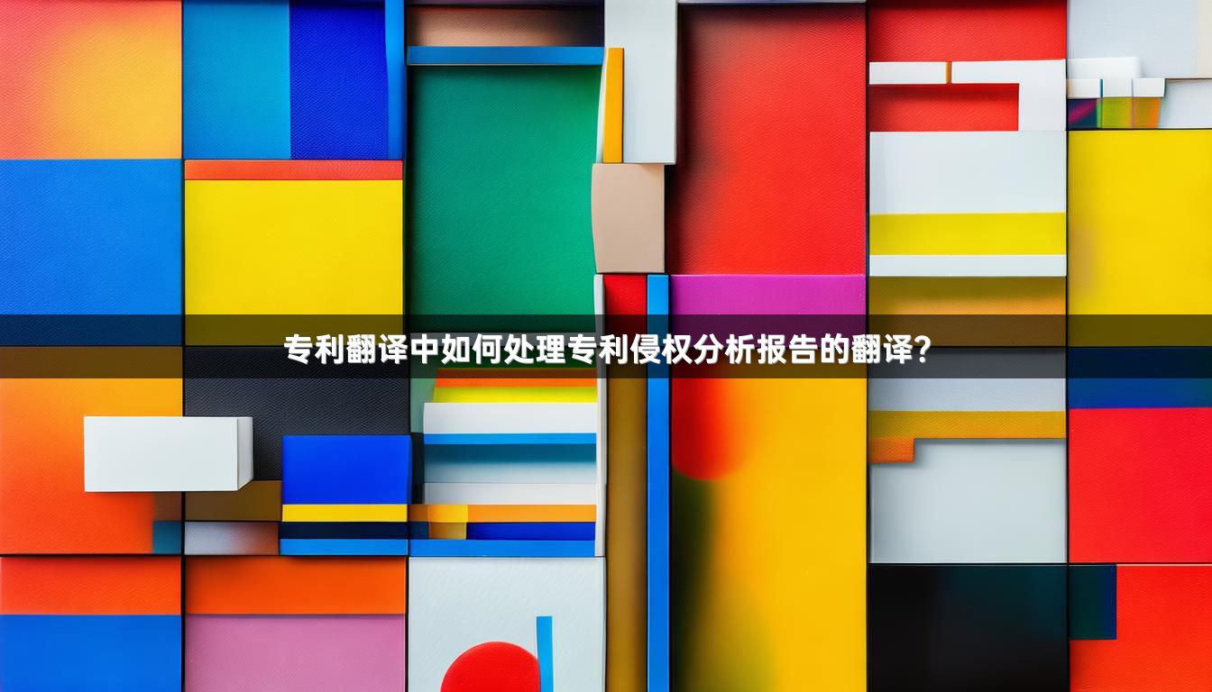 专利翻译中如何处理专利侵权分析报告的翻译？