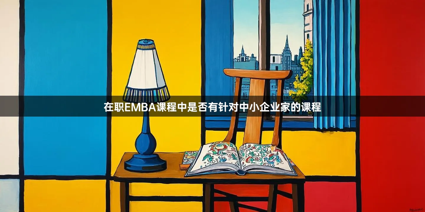 在职EMBA课程中是否有针对中小企业家的课程