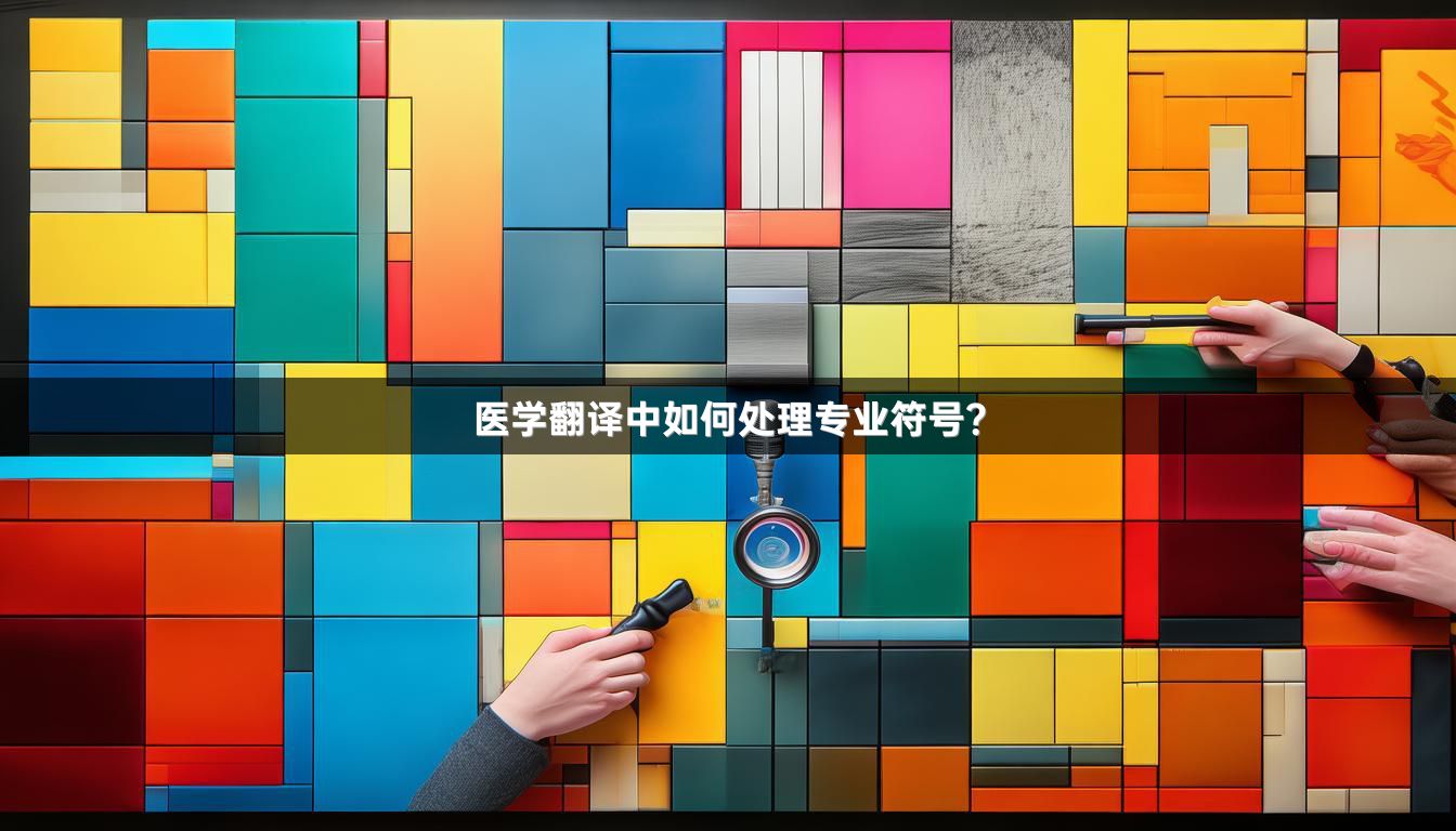 醫(yī)學(xué)翻譯中如何處理專業(yè)符號(hào)？