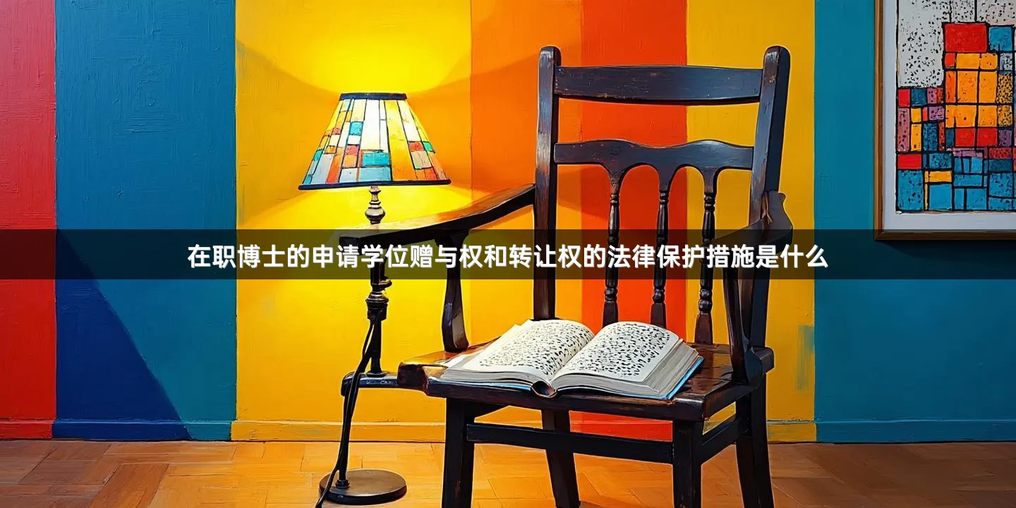 在职博士的申请学位赠与权和转让权的法律保护措施是什么