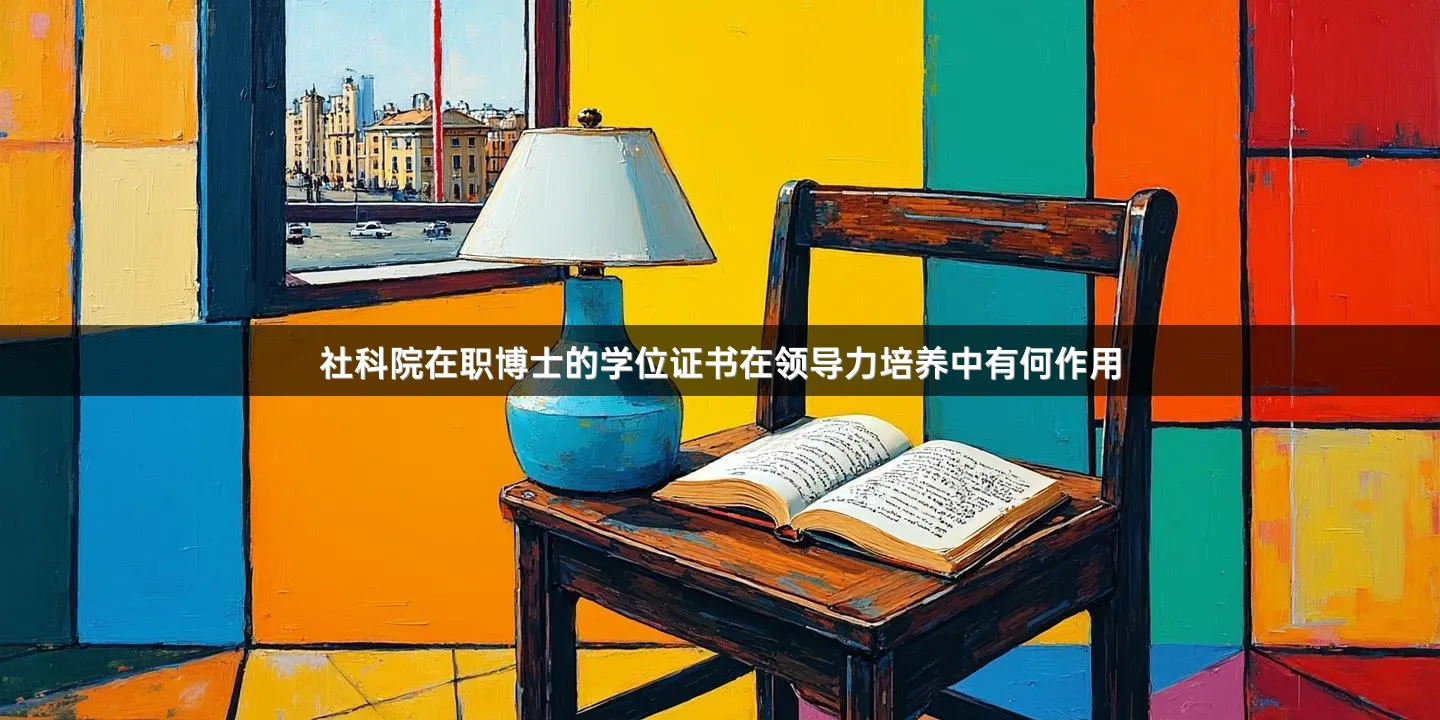 社科院在职博士的学位证书在领导力培养中有何作用
