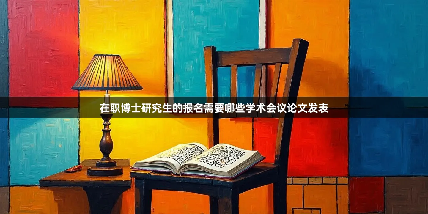 在职博士研究生的报名需要哪些学术会议论文发表