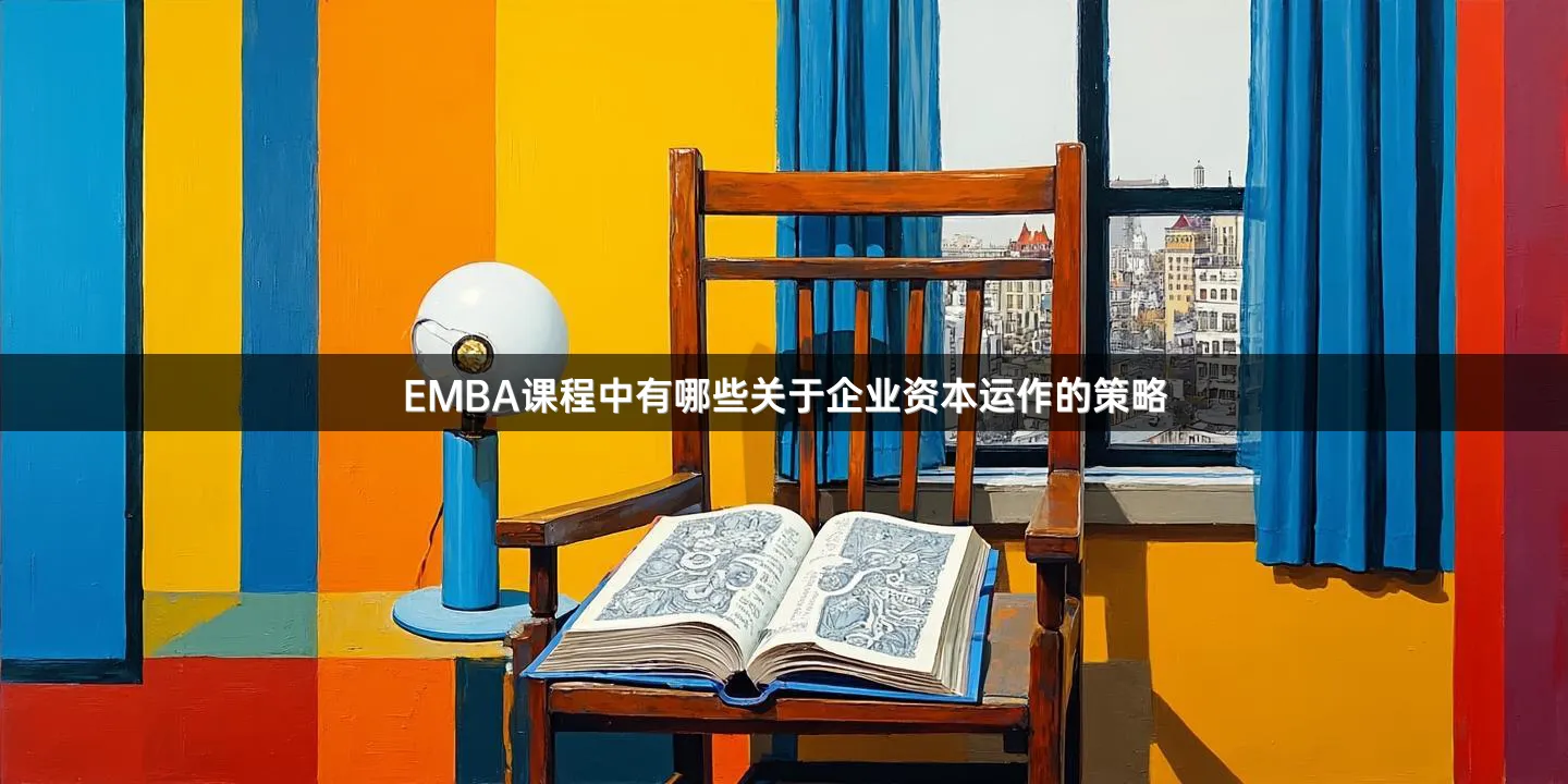 EMBA课程中有哪些关于企业资本运作的策略