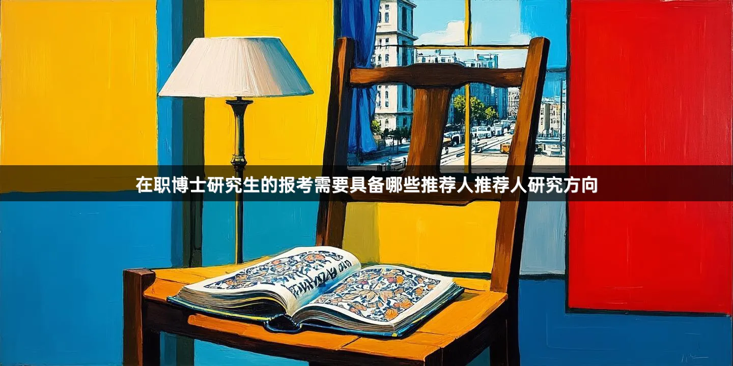 在职博士研究生的报考需要具备哪些推荐人推荐人研究方向