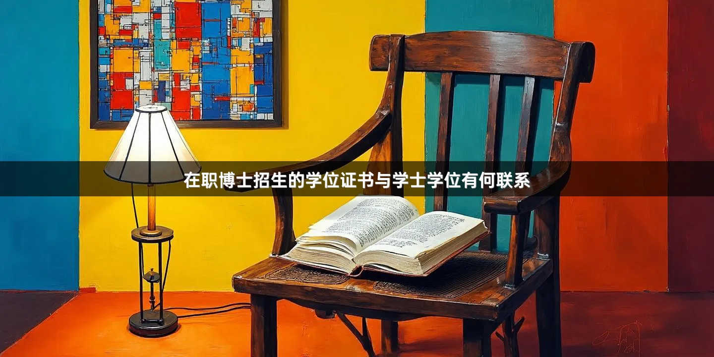 在职博士招生的学位证书与学士学位有何联系