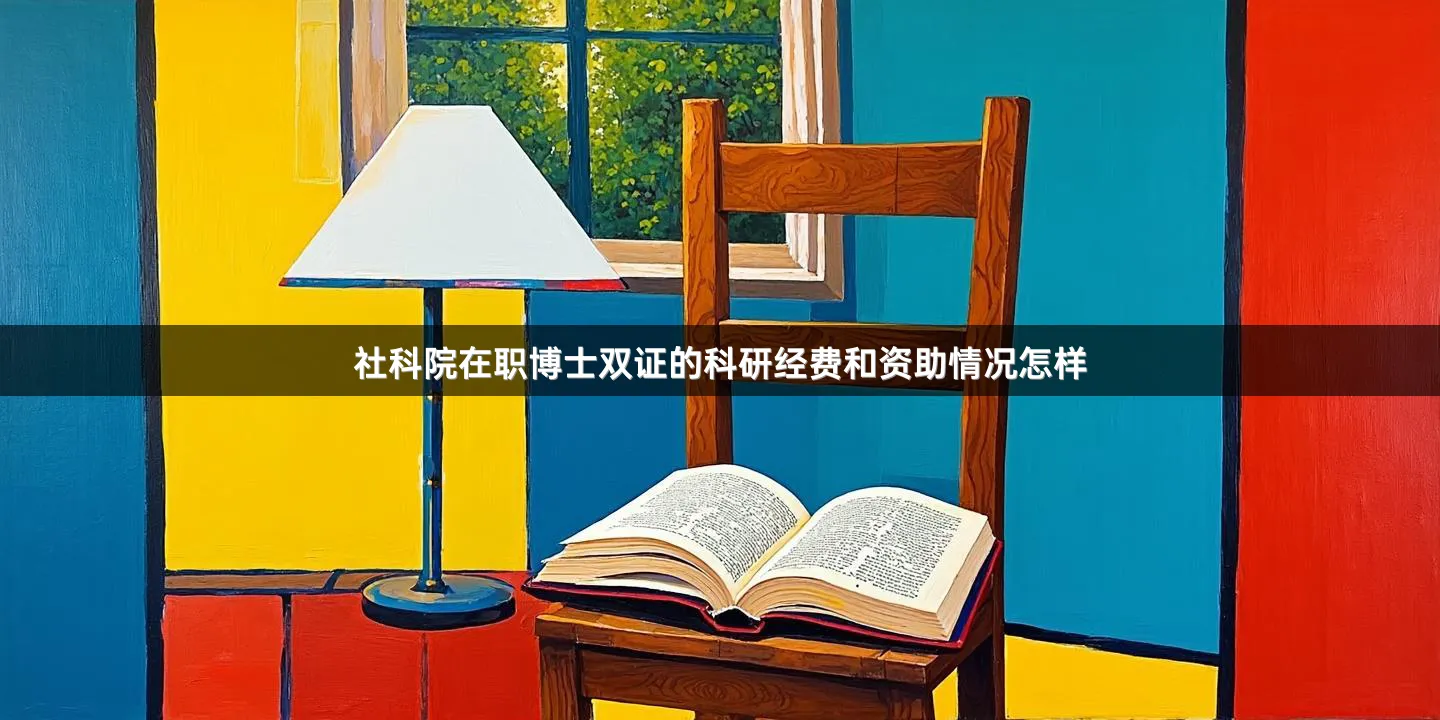 社科院在职博士双证的科研经费和资助情况怎样