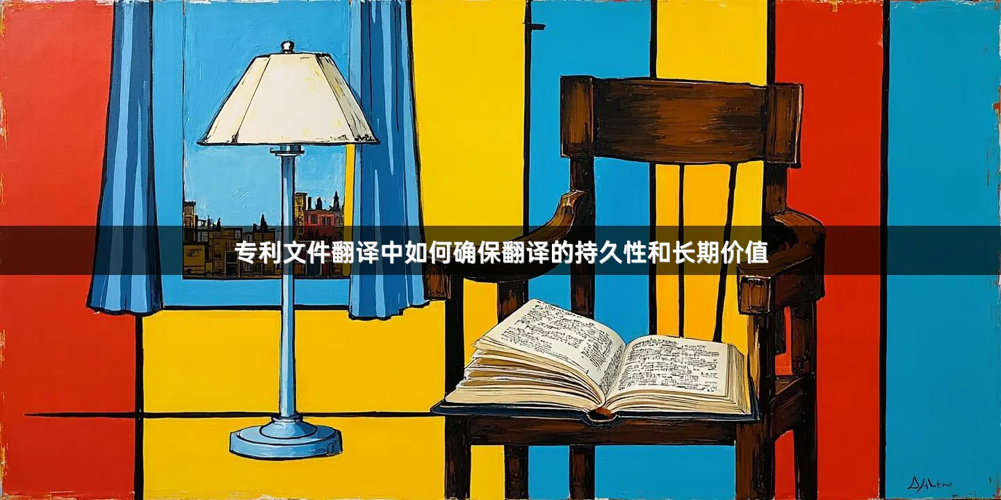 专利文件翻译中如何确保翻译的持久性和长期价值