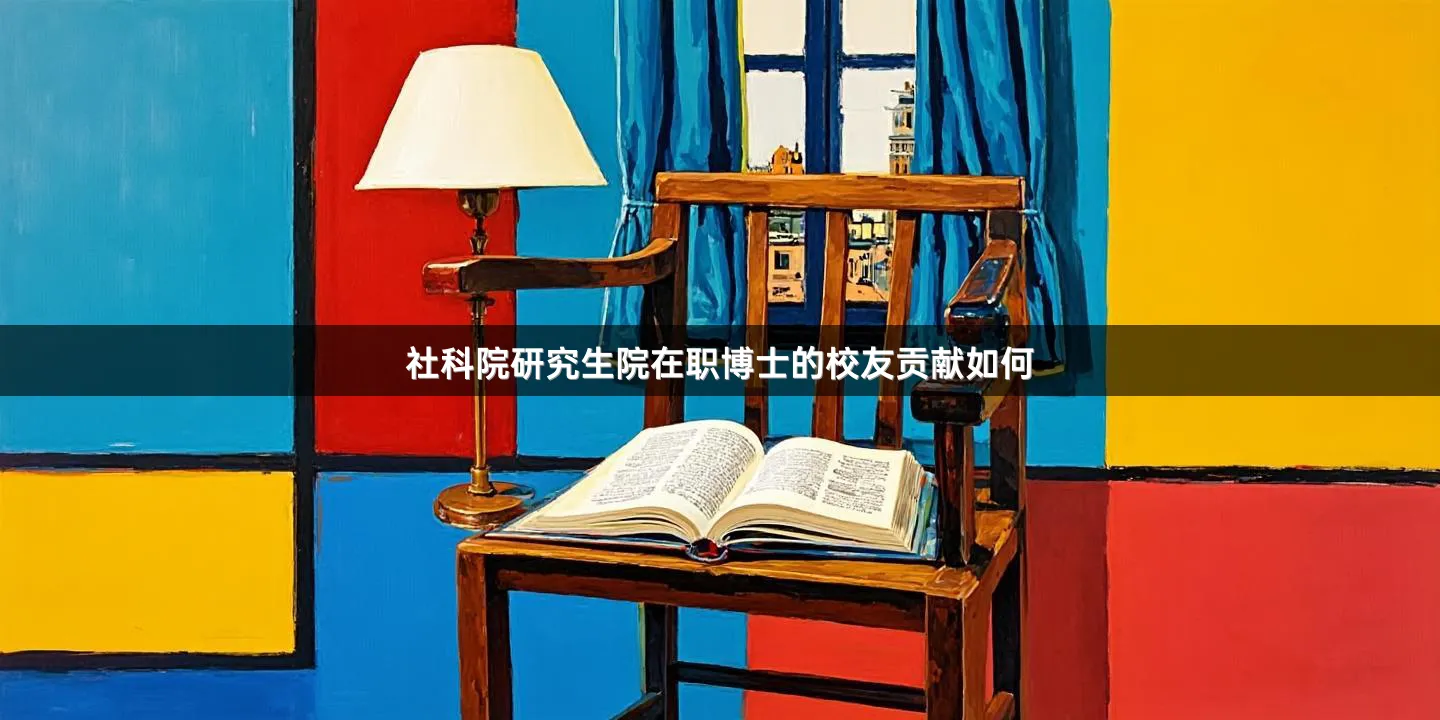 社科院研究生院在职博士的校友贡献如何