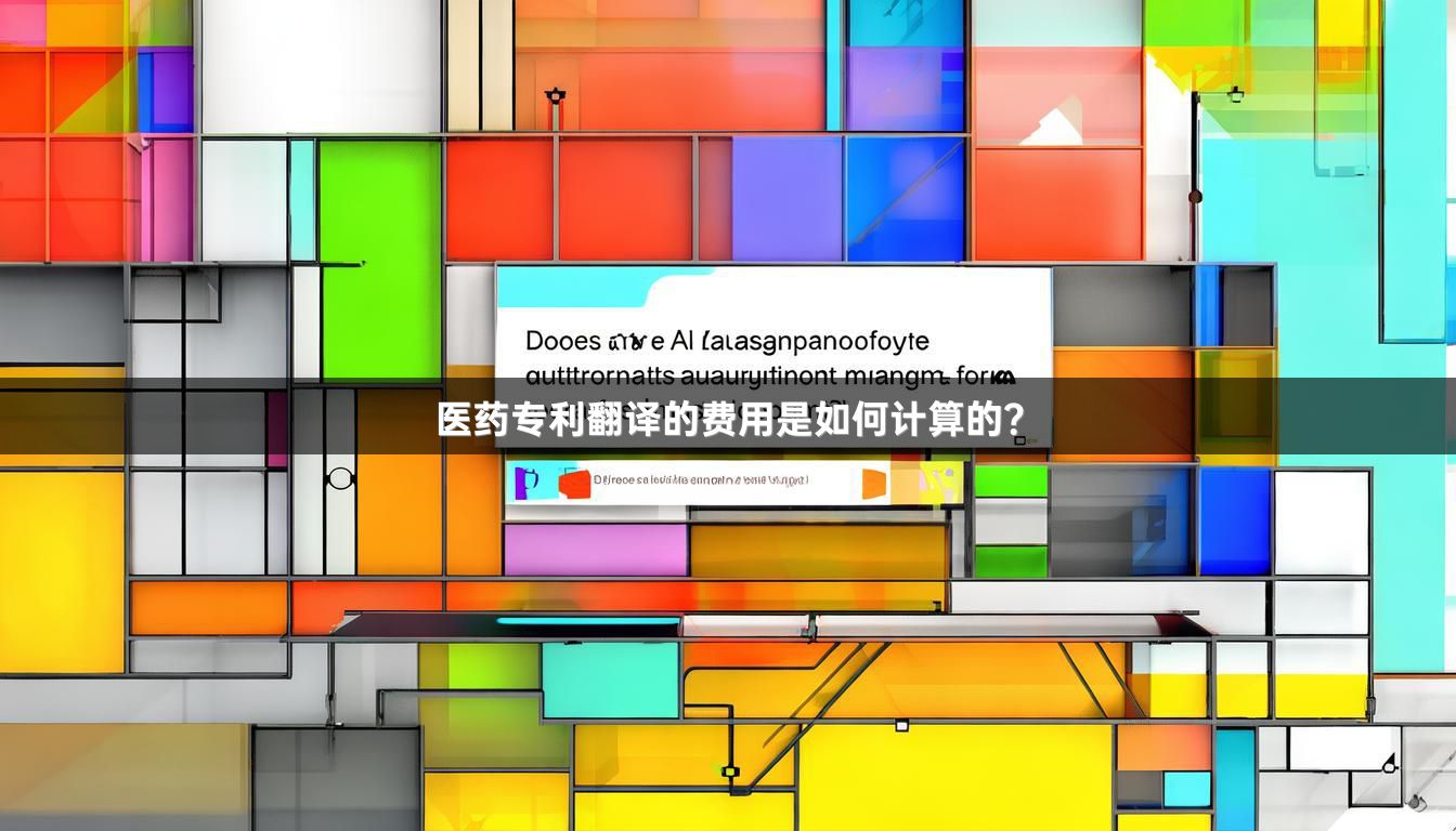 醫(yī)藥專利翻譯的費用是如何計算的？