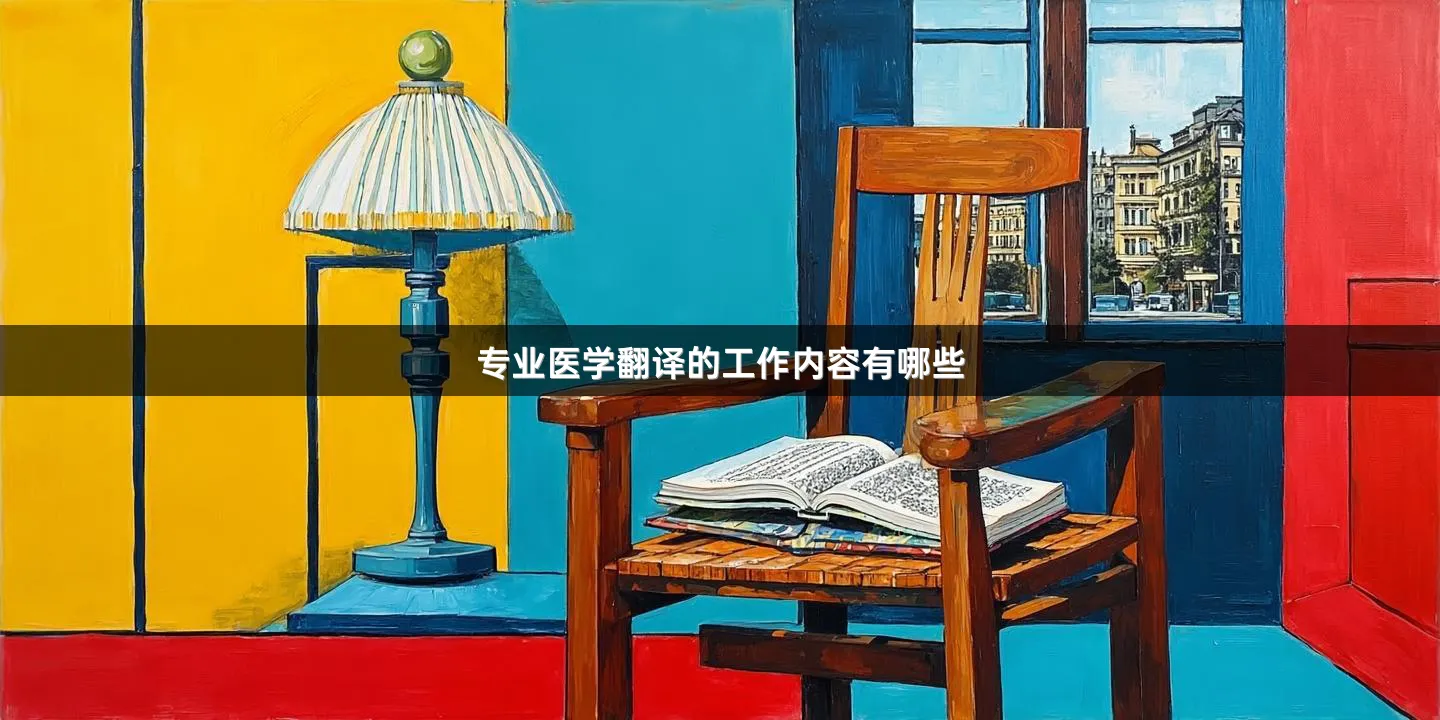 專業(yè)醫(yī)學(xué)翻譯的工作內(nèi)容有哪些