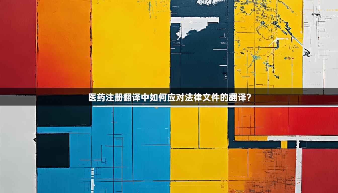 医药注册翻译中如何应对法律文件的翻译？