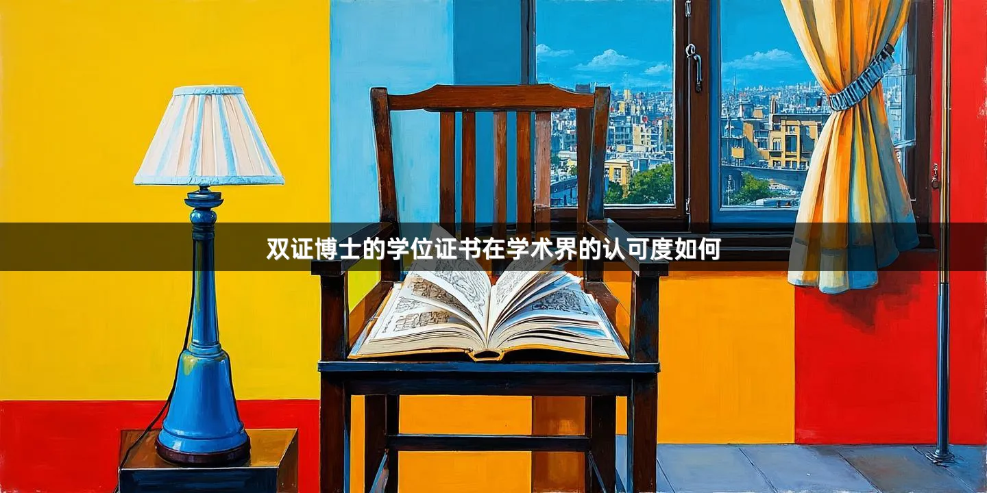 双证博士的学位证书在学术界的认可度如何