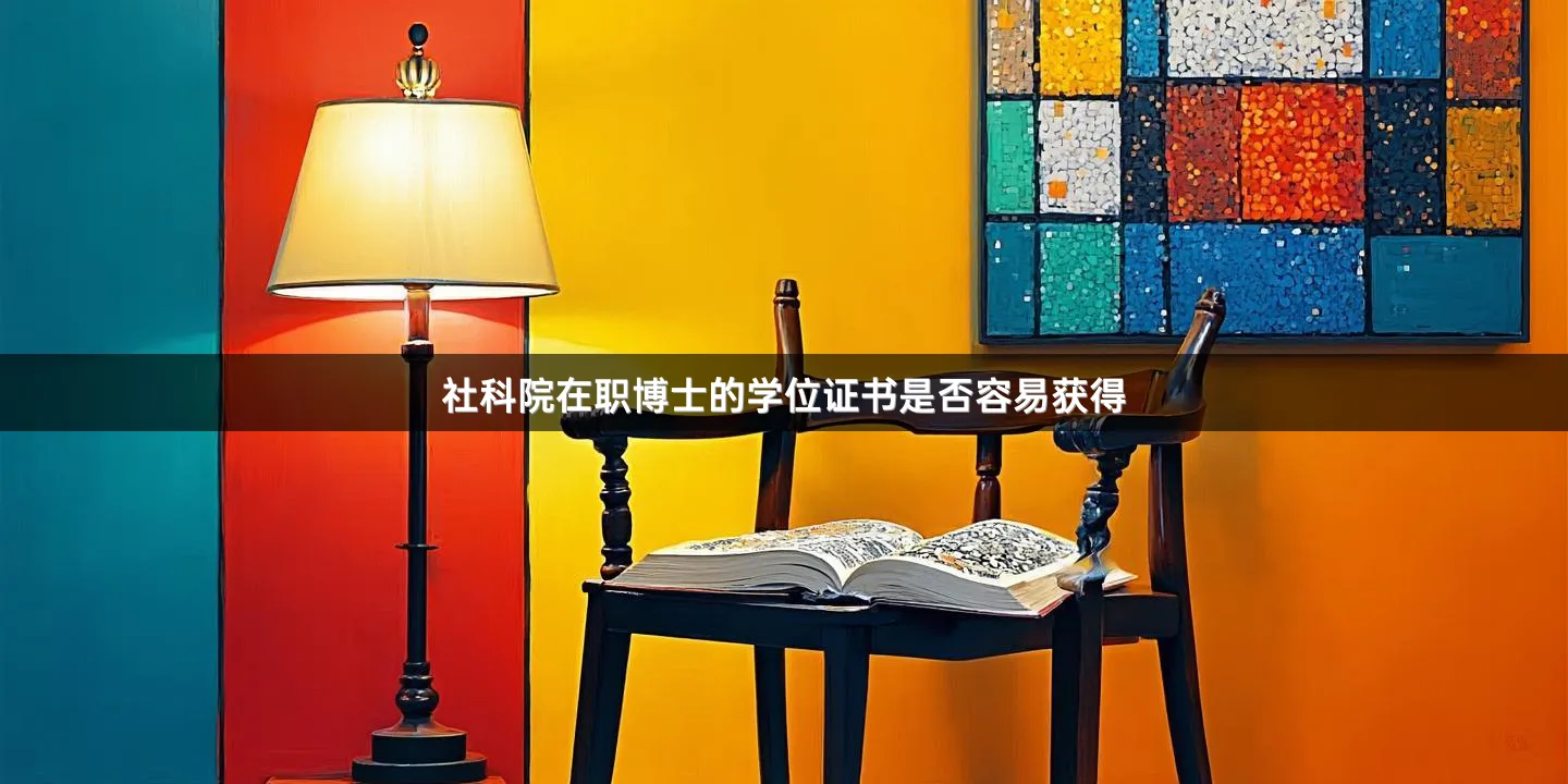 社科院在职博士的学位证书是否容易获得