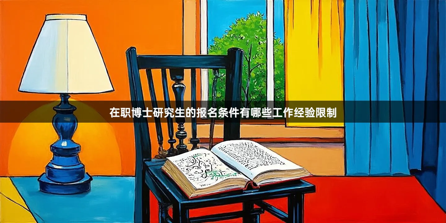 在职博士研究生的报名条件有哪些工作经验限制