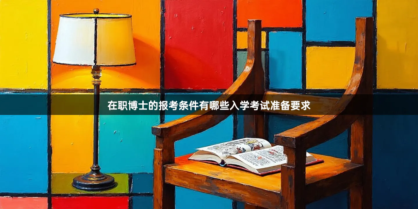 在职博士的报考条件有哪些入学考试准备要求