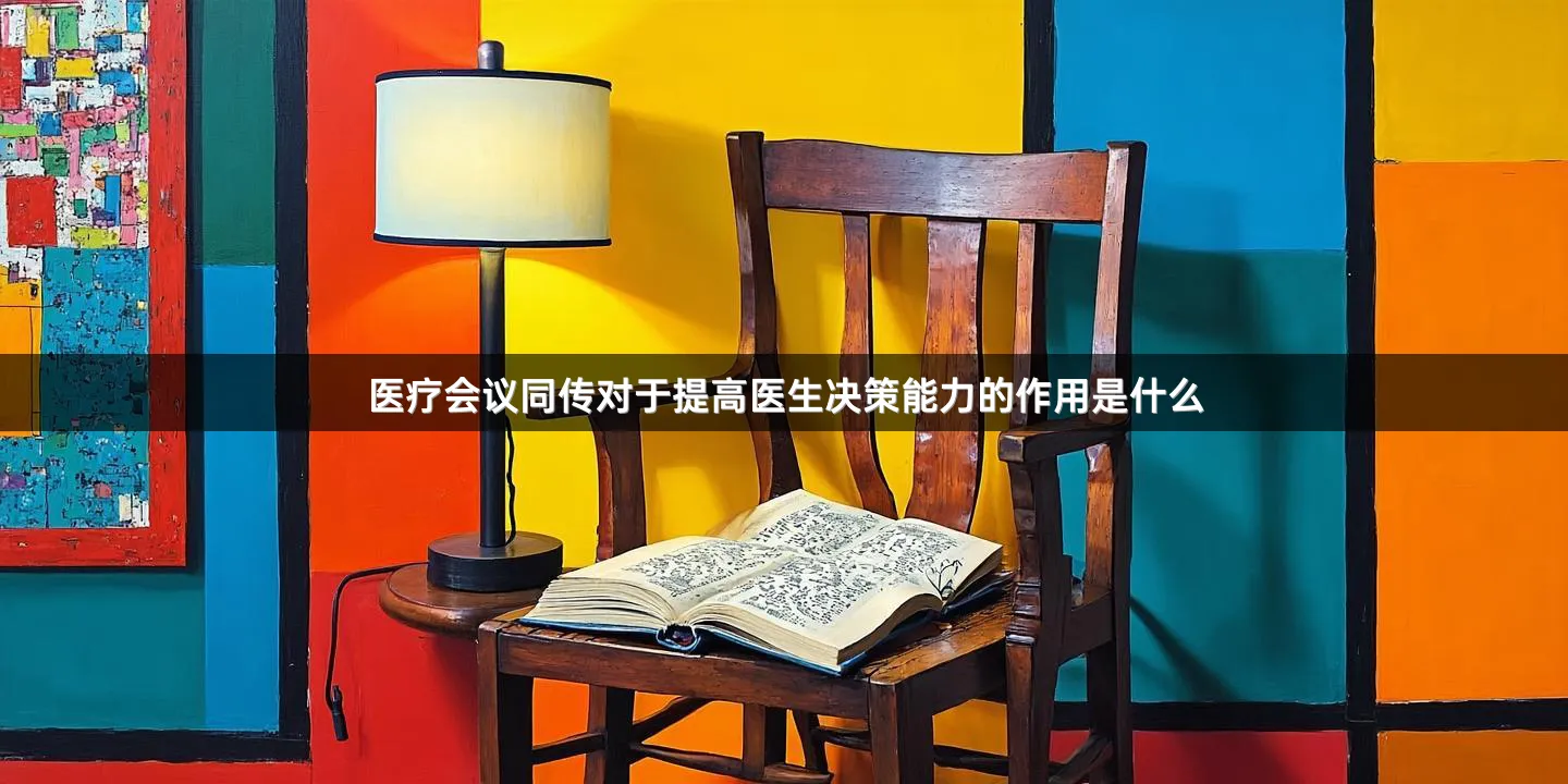 医疗会议同传对于提高医生决策能力的作用是什么