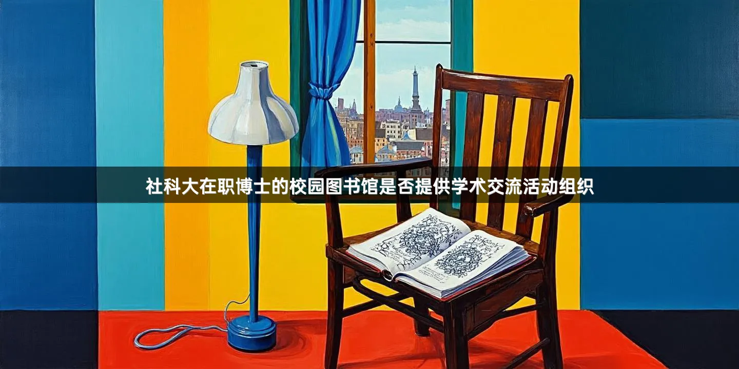 社科大在职博士的校园图书馆是否提供学术交流活动组织