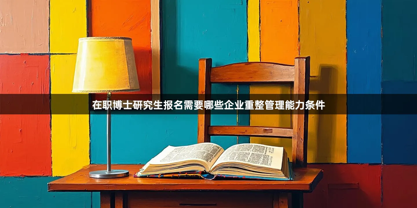 在职博士研究生报名需要哪些企业重整管理能力条件