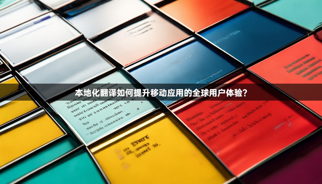 本地化翻译如何提升移动应用的全球用户体验？
