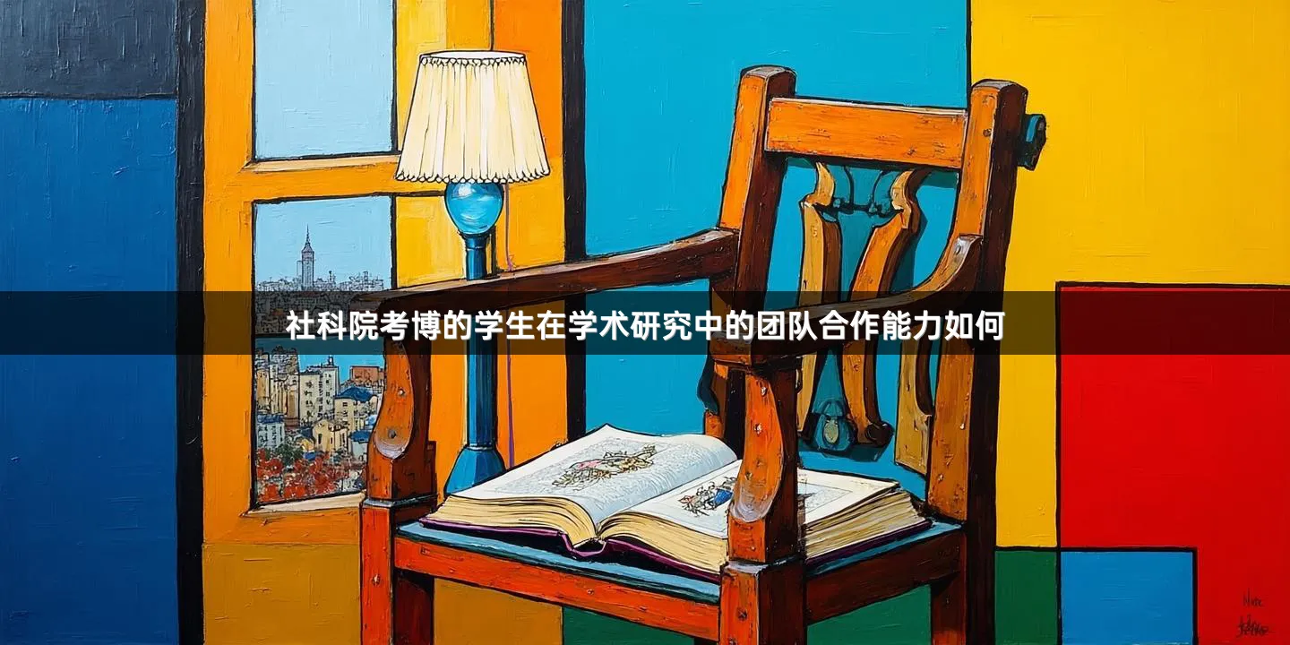 社科院考博的学生在学术研究中的团队合作能力如何