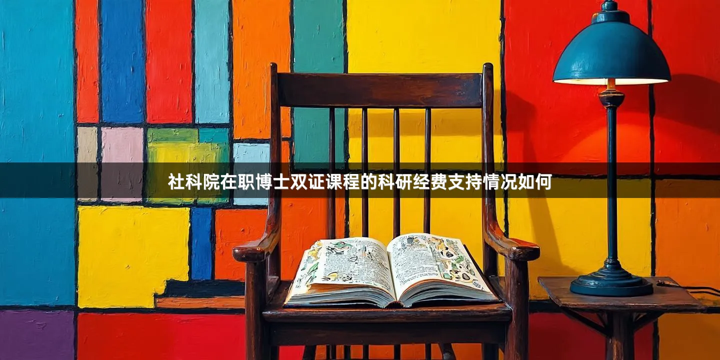 社科院在职博士双证课程的科研经费支持情况如何