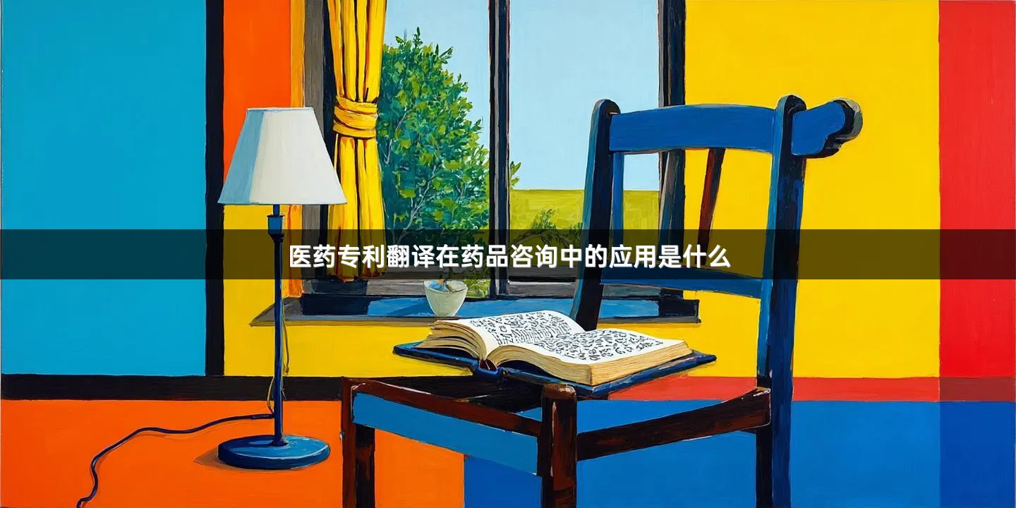 医药专利翻译在药品咨询中的应用是什么