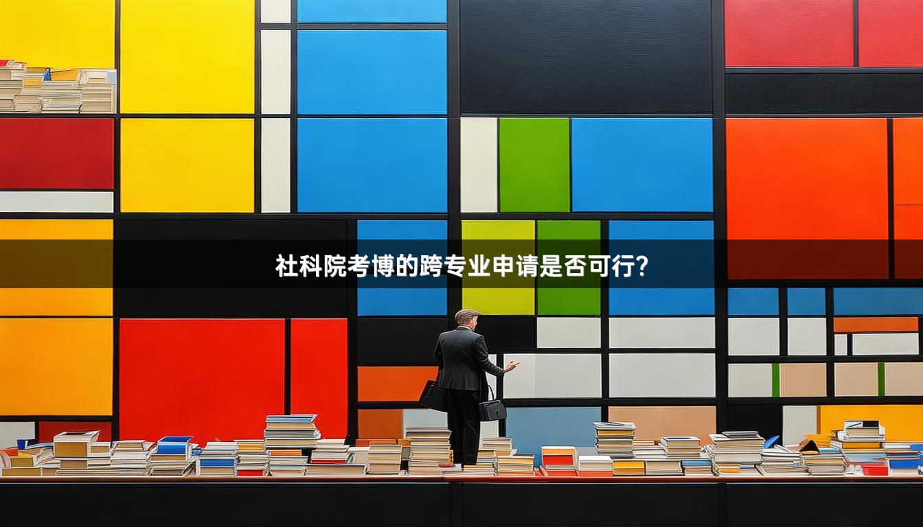 社科院考博的跨专业申请是否可行？