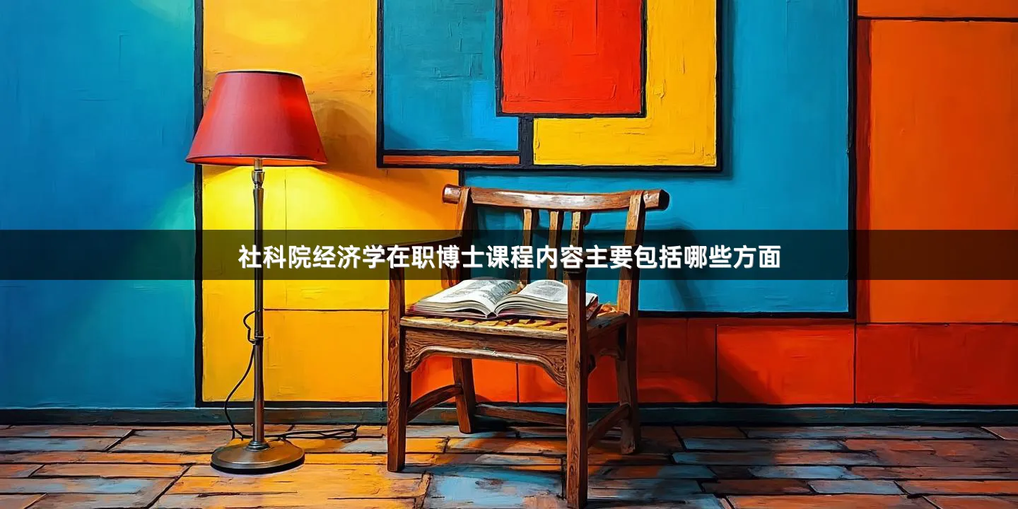 社科院经济学在职博士课程内容主要包括哪些方面