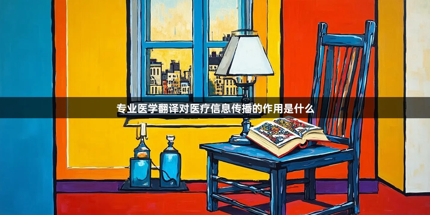 專業(yè)醫(yī)學(xué)翻譯對醫(yī)療信息傳播的作用是什么
