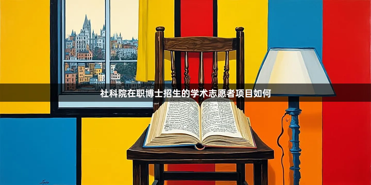 社科院在职博士招生的学术志愿者项目如何