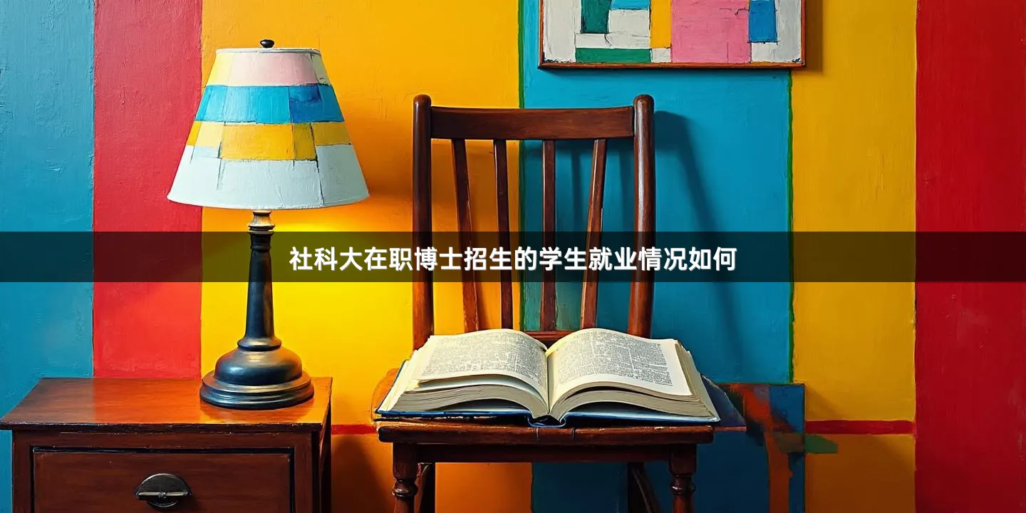 社科大在职博士招生的学生就业情况如何