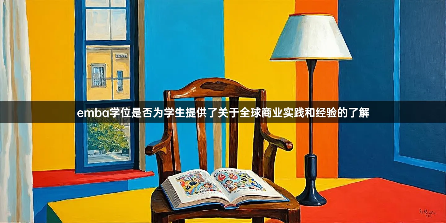 emba学位是否为学生提供了关于全球商业实践和经验的了解