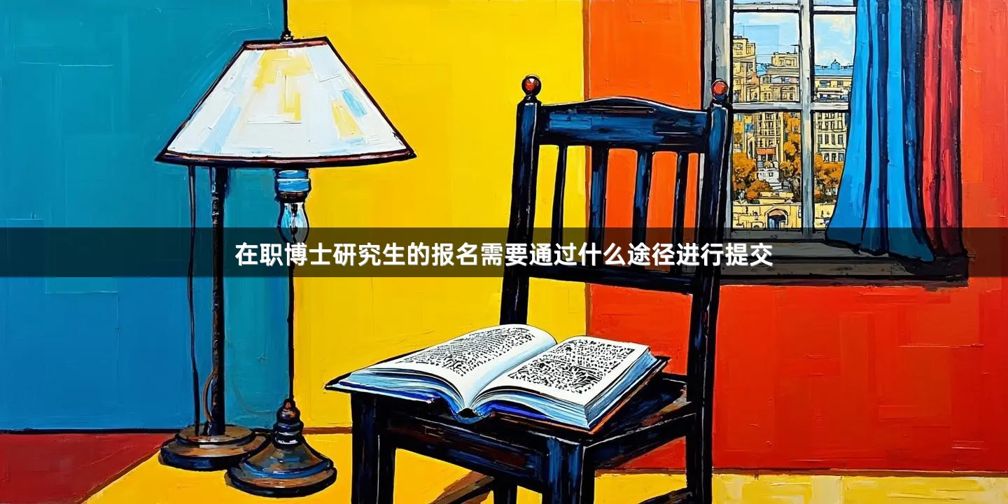 在职博士研究生的报名需要通过什么途径进行提交