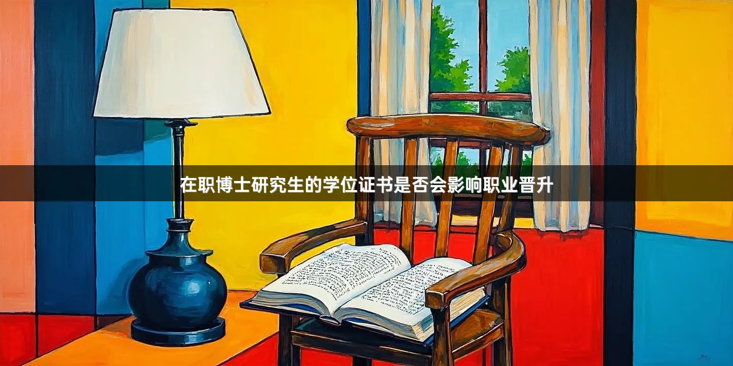 在职博士研究生的学位证书是否会影响职业晋升
