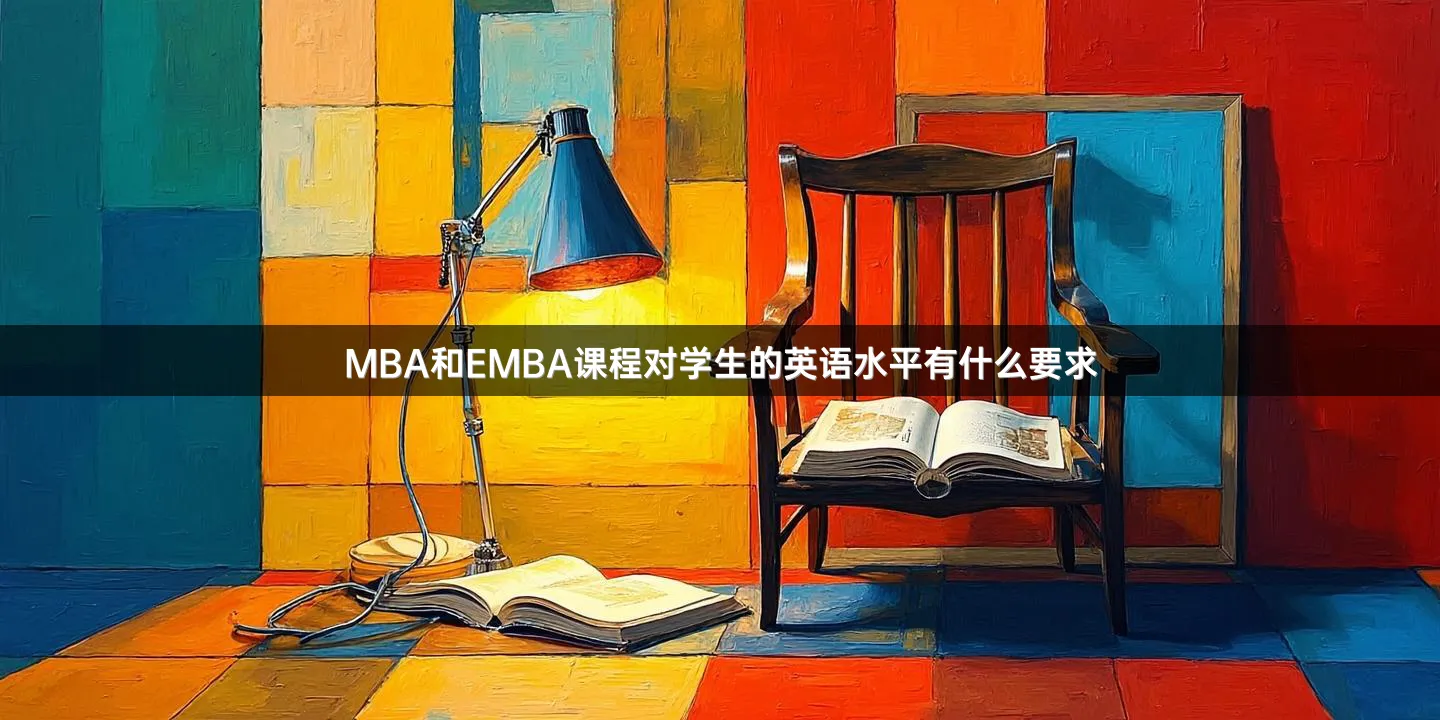 MBA和EMBA课程对学生的英语水平有什么要求