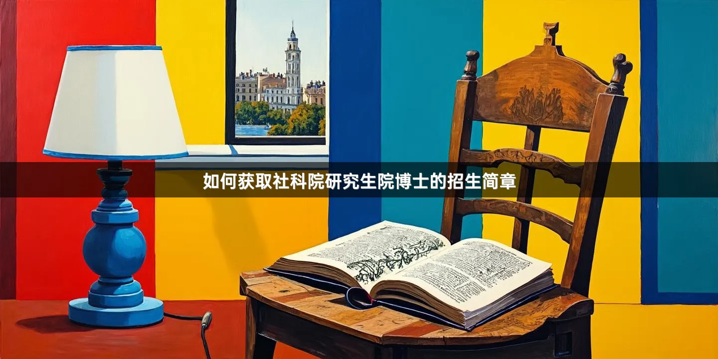 如何获取社科院研究生院博士的招生简章