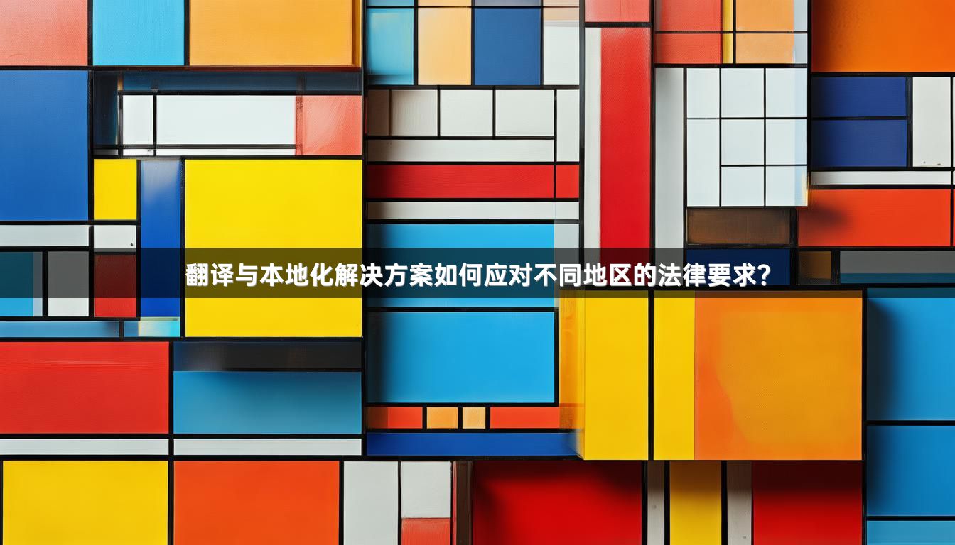 翻译与本地化解决方案如何应对不同地区的法律要求？
