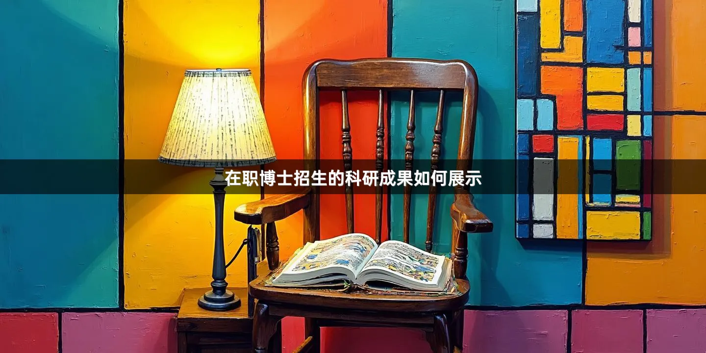 在职博士招生的科研成果如何展示