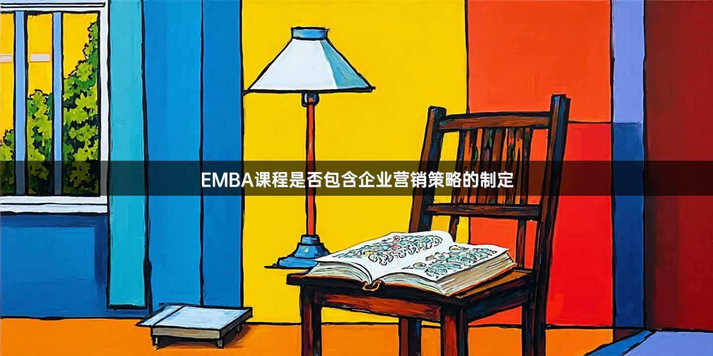EMBA课程是否包含企业营销策略的制定