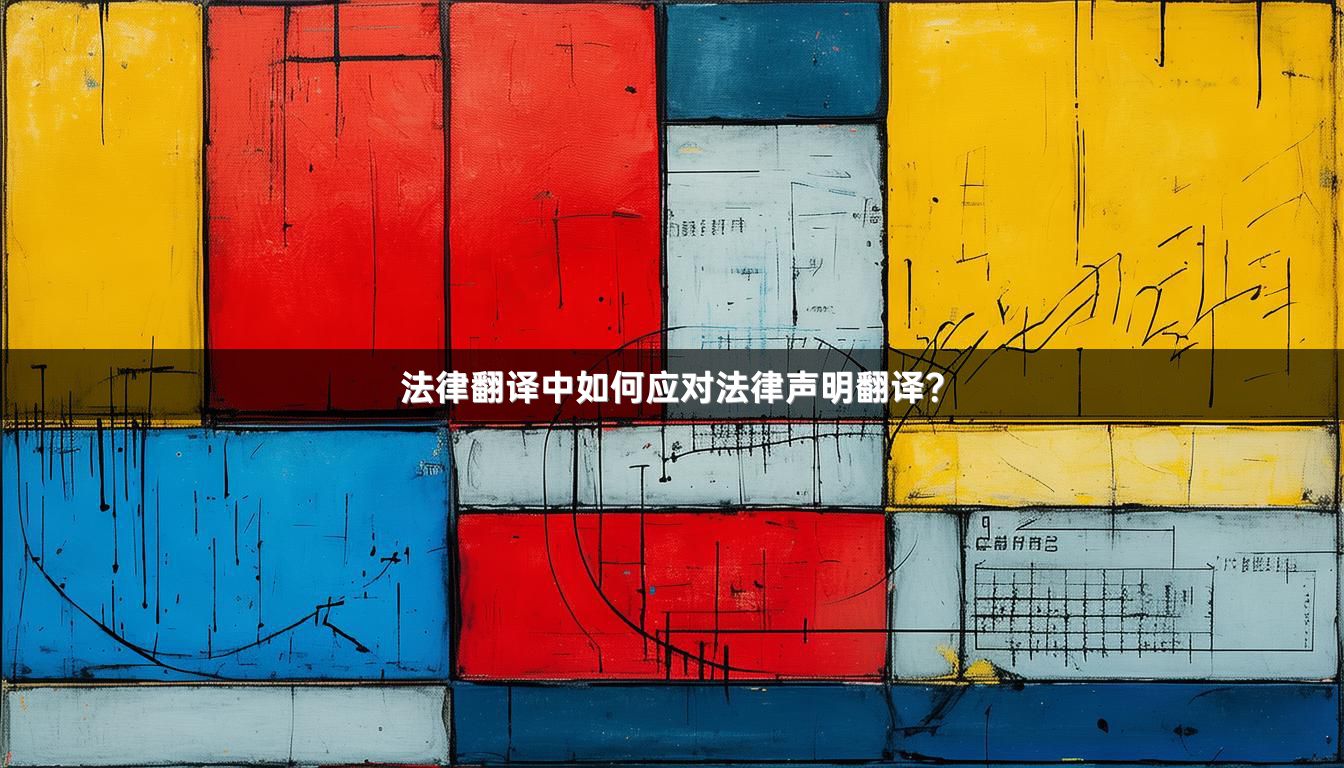 法律翻译中如何应对法律声明翻译？