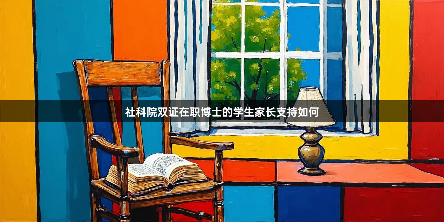 社科院双证在职博士的学生家长支持如何